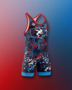 USAW Scatter Icon Boy's 2.0 Elite Singlet