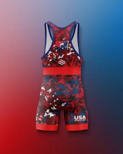 USAW Scatter Icon Boy's 2.0 Elite Singlet