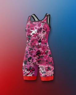 USAW Scatter Icon Girl's 2.0 Elite Singlet
