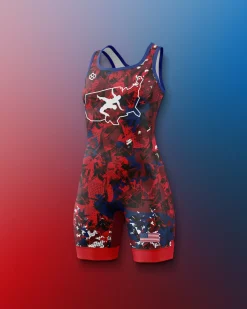 USAW Scatter Icon Girl's 2.0 Elite Singlet
