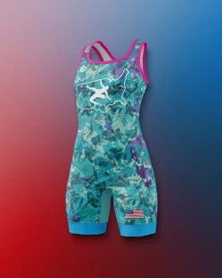 USAW Scatter Icon Girl's 2.0 Elite Singlet