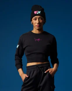 USAW Wrestling Cool-Feel Women's Fitted Crew