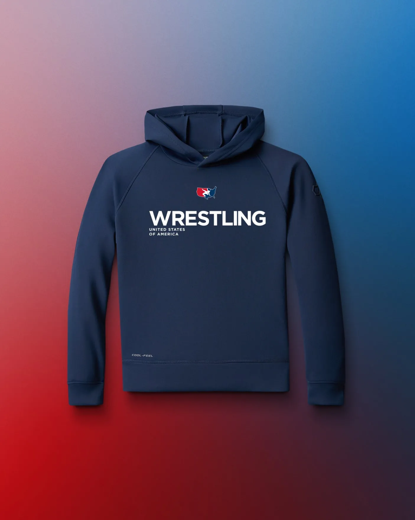 USAW Wrestling COOL-FEEL Youth Hoodie