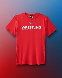 USAW Wrestling Performance T-Shirt