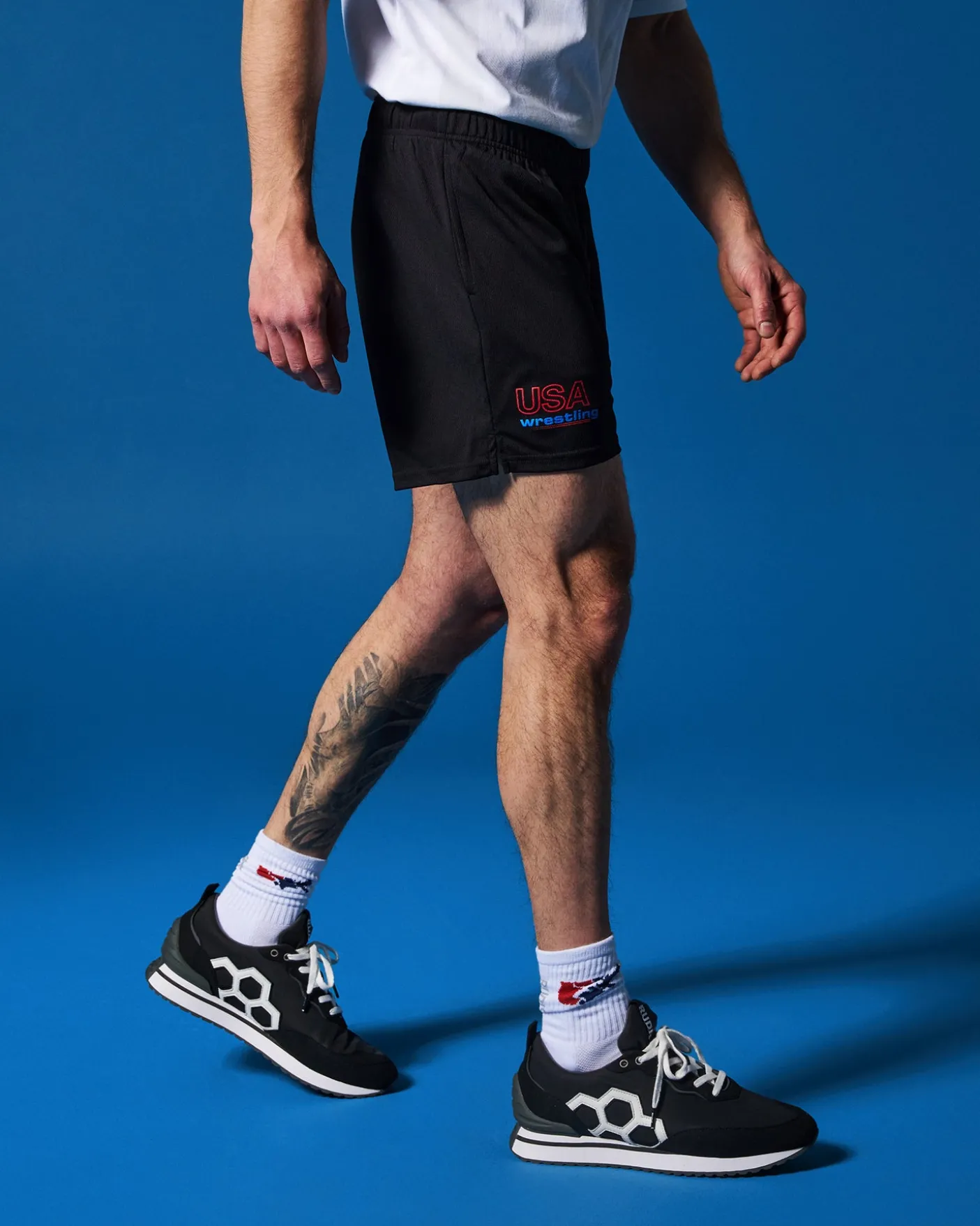 USAW Wrestling Vintage 6" 2.0 Mesh Shorts