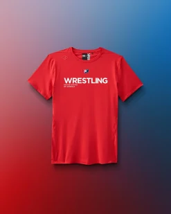 USAW Wrestling Youth Performance T-Shirt