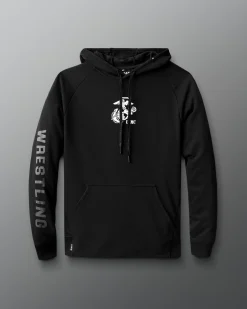 USMC Wrestling Emblem Elite Terry Hoodie
