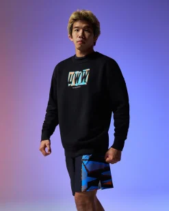 UWW Abstract Comfort Fleece Crewneck