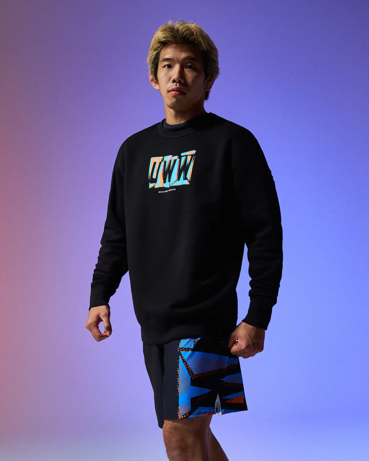 UWW Abstract Comfort Fleece Crewneck