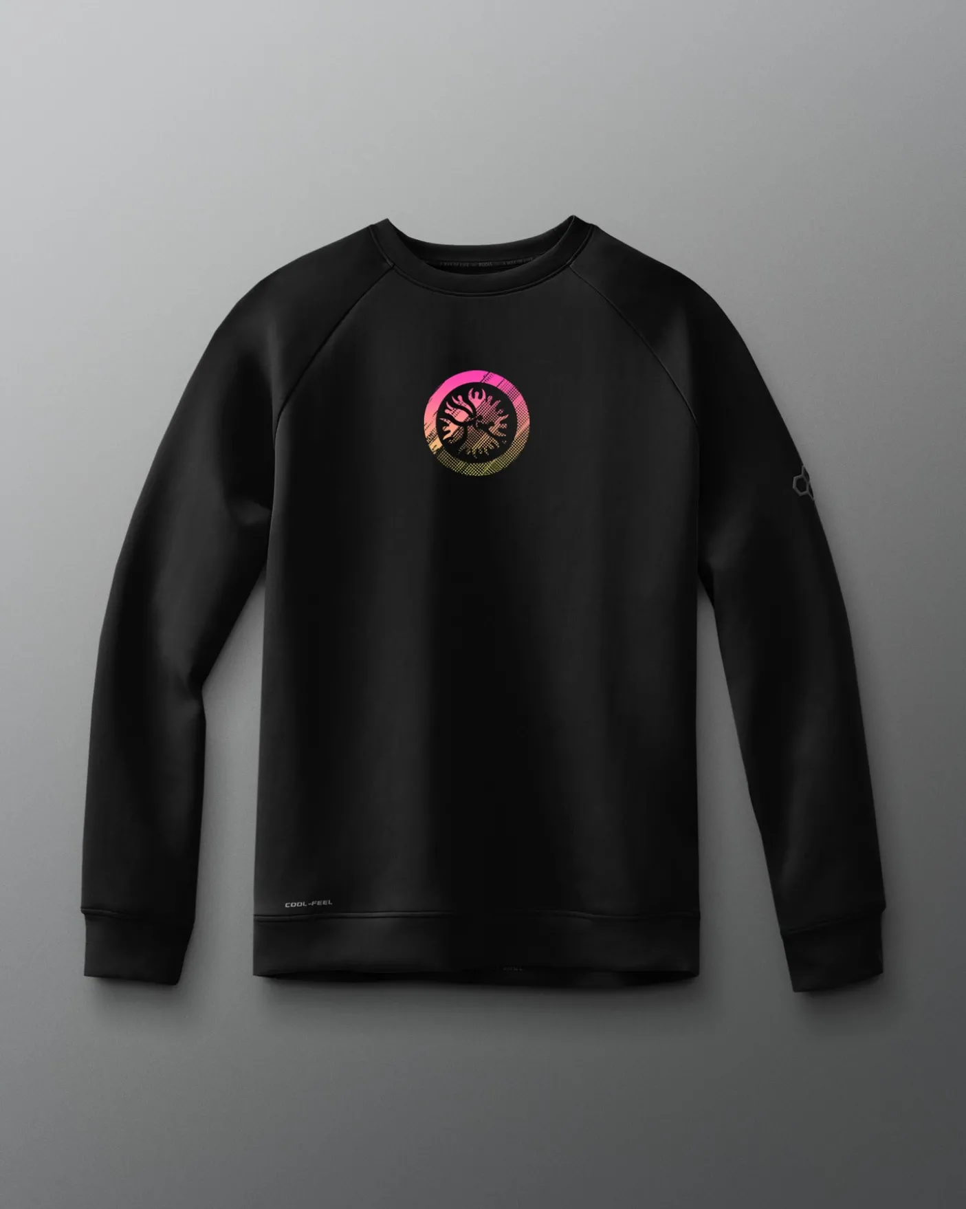UWW Abstract Emblem Cool-Feel Crewneck