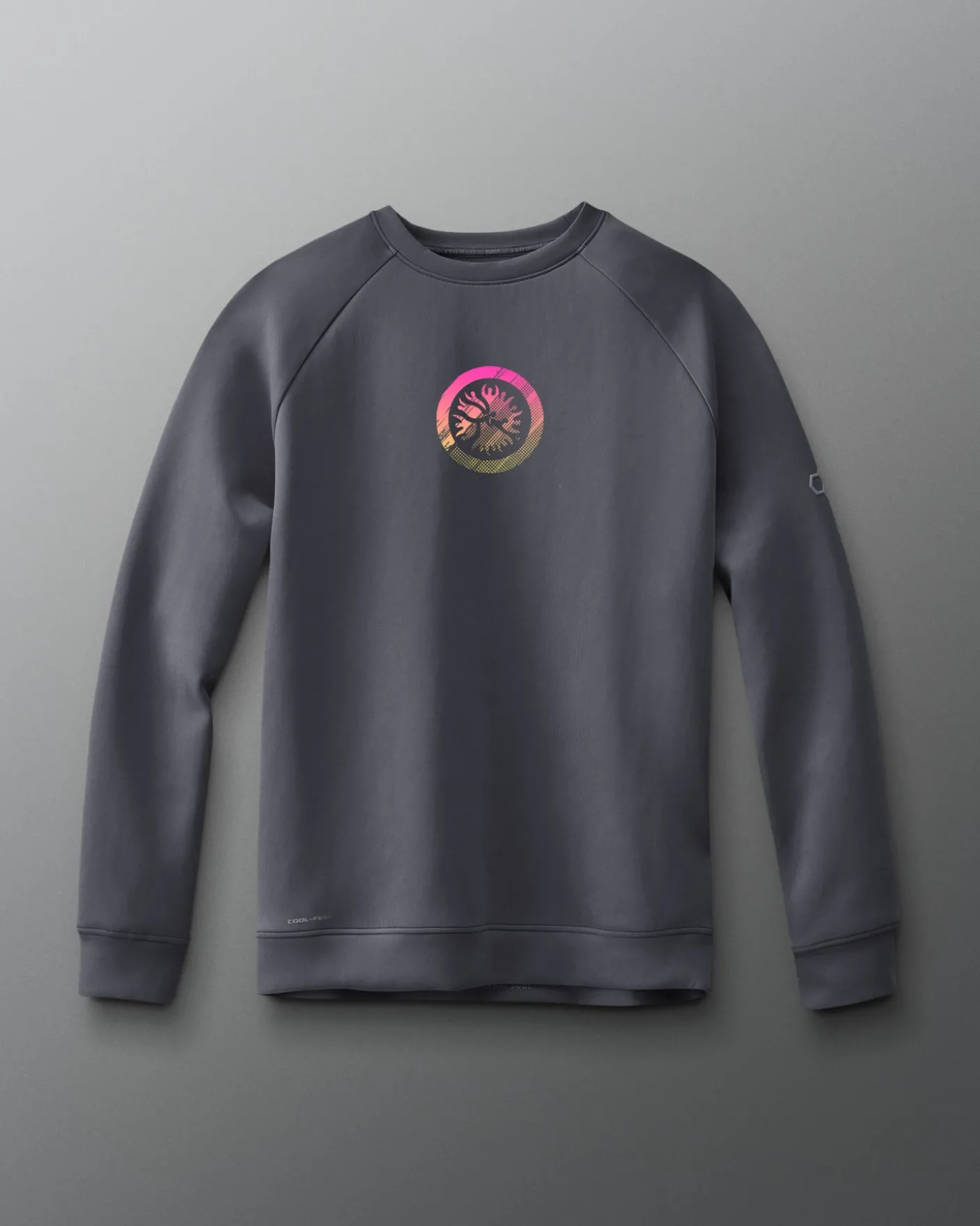 UWW Abstract Emblem Cool-Feel Crewneck