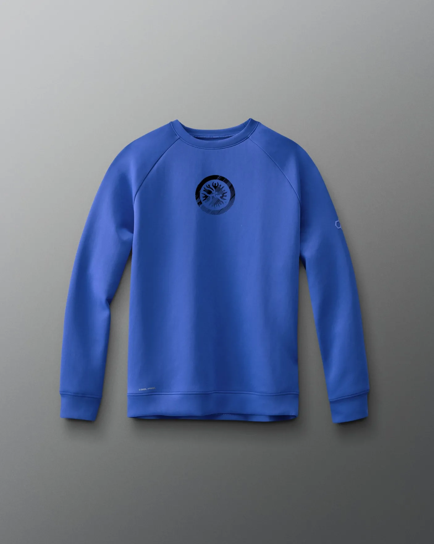 UWW Abstract Emblem Youth Cool-Feel Crewneck