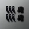 Wrestling Essentials Youth Bundle - Black Socks & Boxer Briefs