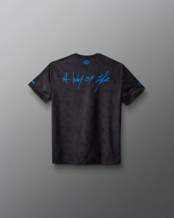 Wrestling Wordmark Black Camo Youth Sublimated T-Shirt