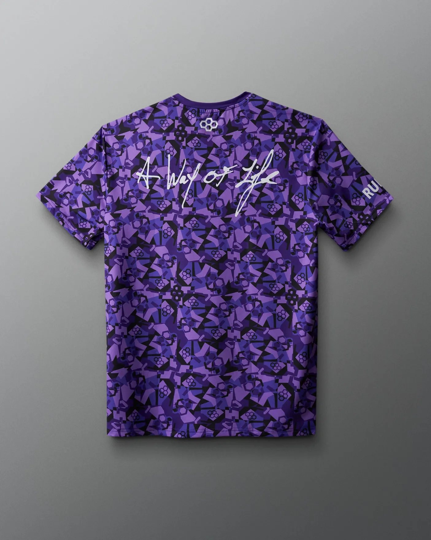 Wrestling Wordmark Camo Sublimated T-Shirt