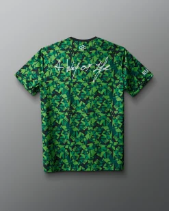 Wrestling Wordmark Camo Sublimated T-Shirt