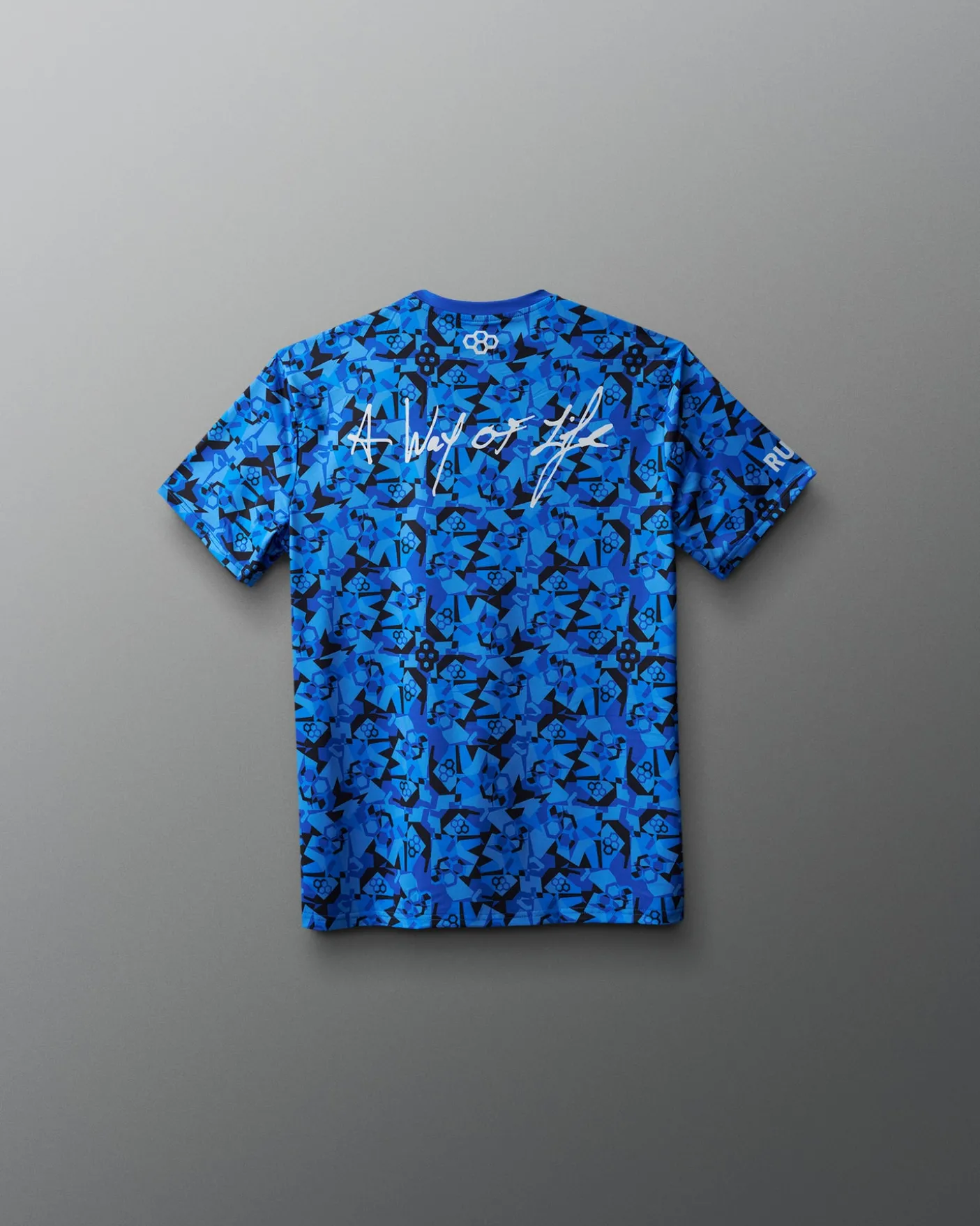 Wrestling Wordmark Camo Youth Sublimated T-Shirt