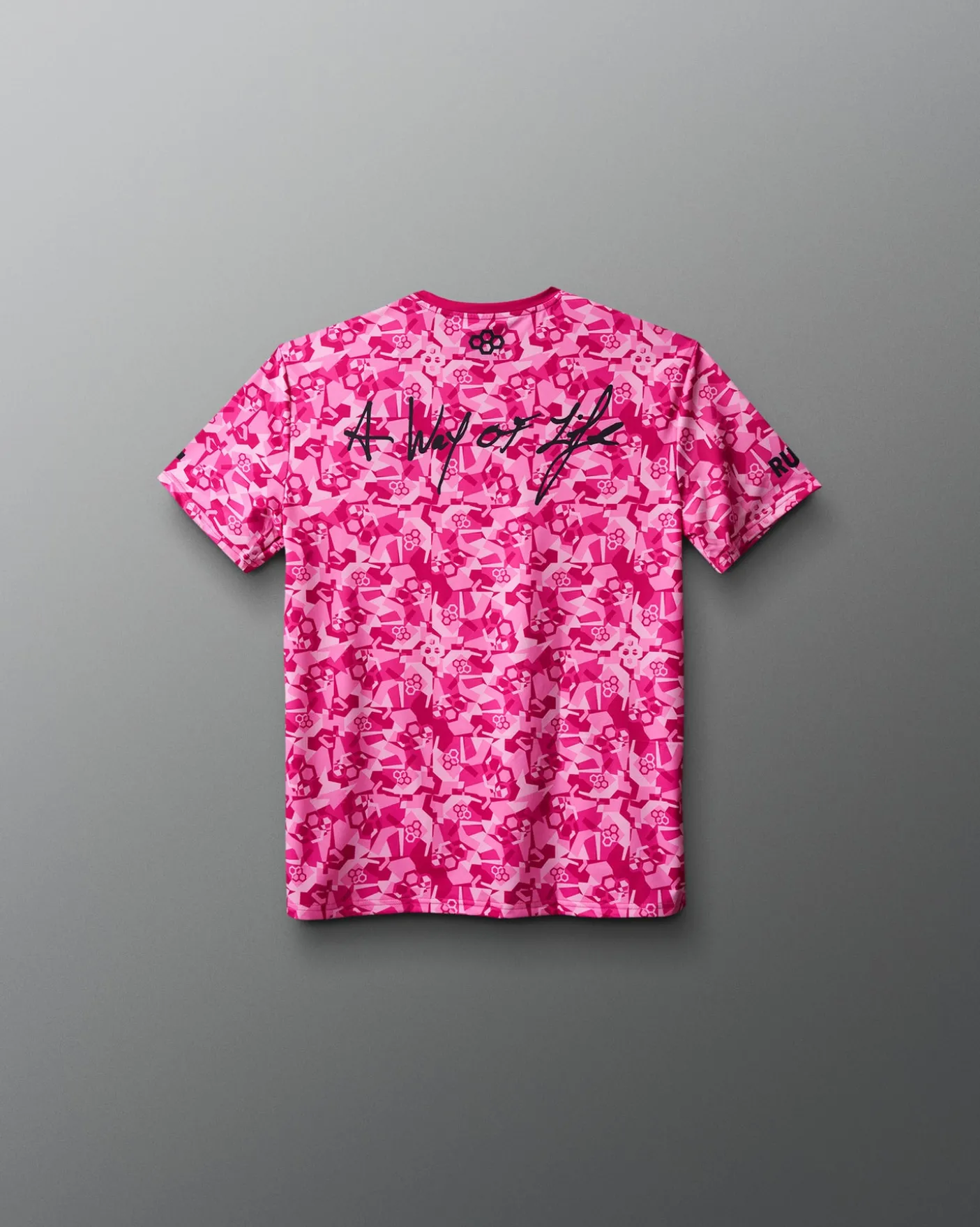 Wrestling Wordmark Camo Youth Sublimated T-Shirt